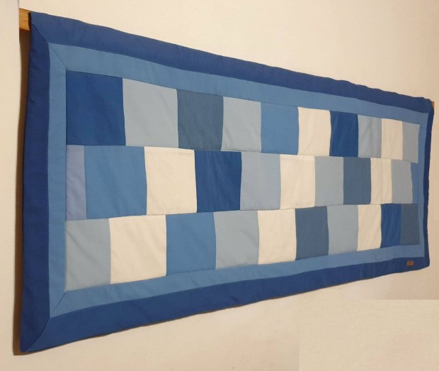 Falvd, kk - fehr patchwork, 160 cm. j, egyedi, kzmves termk