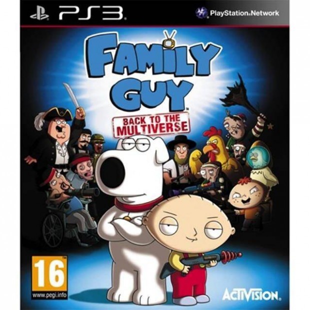 Family Guy Back to the Multiverse eredeti Playstation 3 jtk