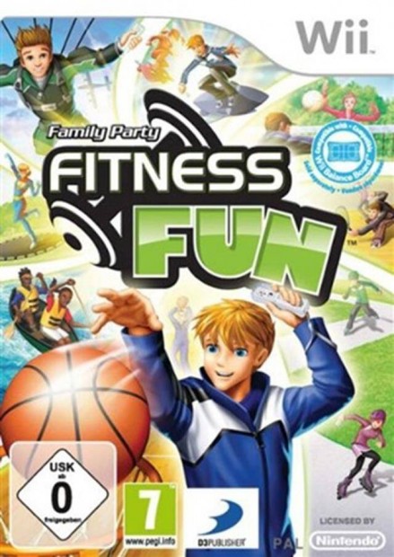 Family Party Fitness Fun Nintendo Wii jtk