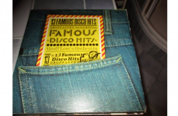 Famous disco hits LP hanglemez elad