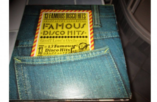 Famous disco hits bakelit haglemez elad