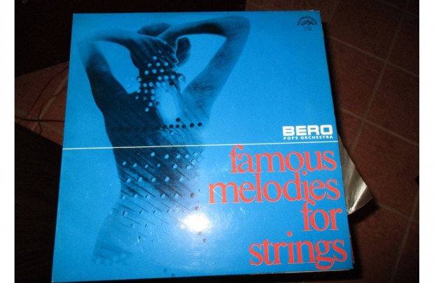 Famous melodies for strings bakelit hanglemez elad