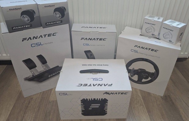 Fanatec CSL DD + Pedlok + Loadcell