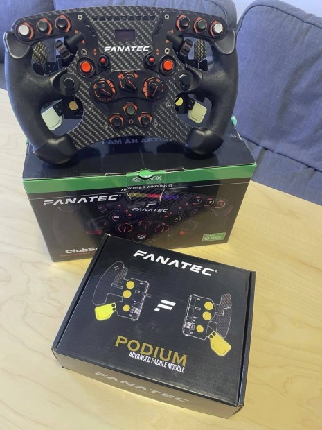 Fanatec Formula + Advanced Paddle Module + SRM Conversion Kit