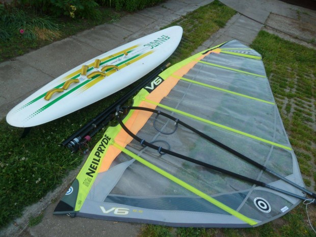 Fanatic Svertes tanuló surf szörf felszerelés kompletten eladó !Deszka