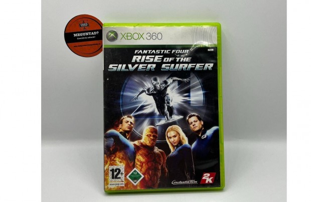 Fantastic Four Rise Of The Silver Surfer - Xbox 360 játék, Akciós