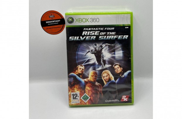 Fantastic Four Rise of The Silver Surfer - Xbox 360 játék új