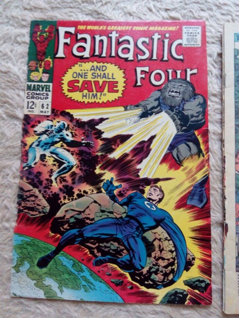 Fantastic Four (1961-es sorozat) Marvel kpregny 62. szma elad!