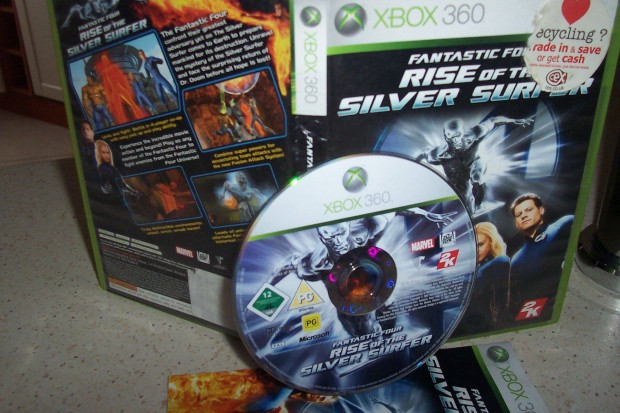 Fantastic Four: Rise of the Silver Surfer - xbox360 eredeti jtk