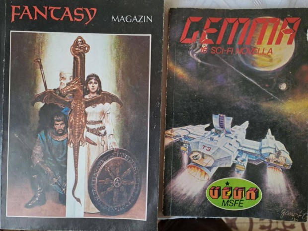 Fantasy magazin és Gemma sci-fi novella