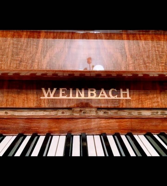 Fantasztikus/Weinbach Patented Construction/pianínó ritkaság 