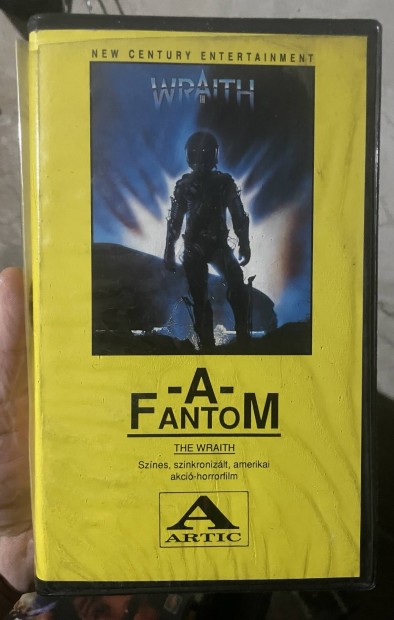 Fantom (The Wraith - Szguld bossz) VHS kazetta