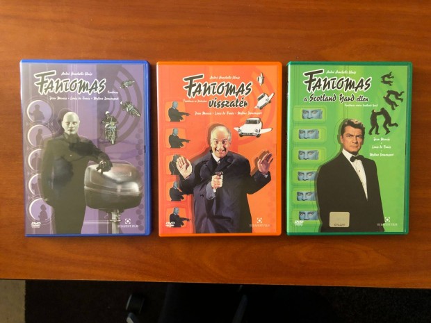 Fantomas DVD sorozat egyben elad