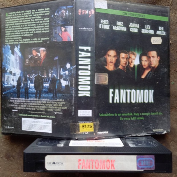 Fantomok - horror vhs - nagytok