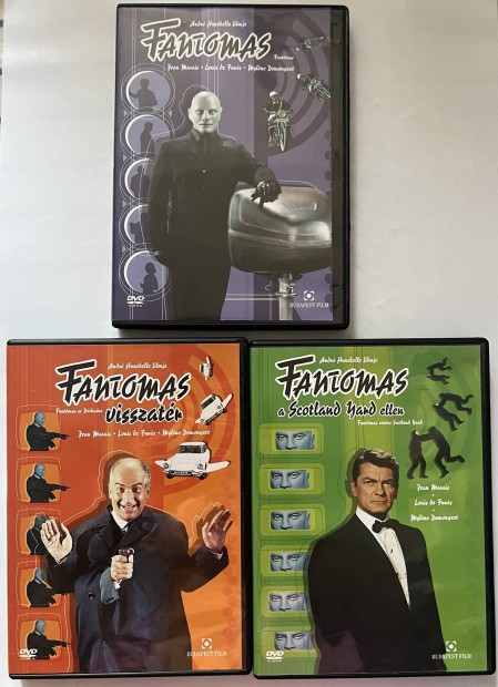 Fantomos trilgia dvd
