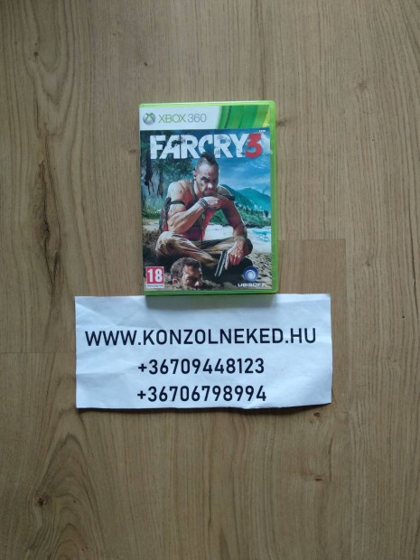 Far Cry 3 Xbox One Kompatibilis eredeti Xbox 360 jtk