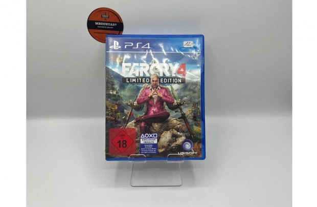 Far Cry 4 Limited Edition - PS4 jtk, hasznlt