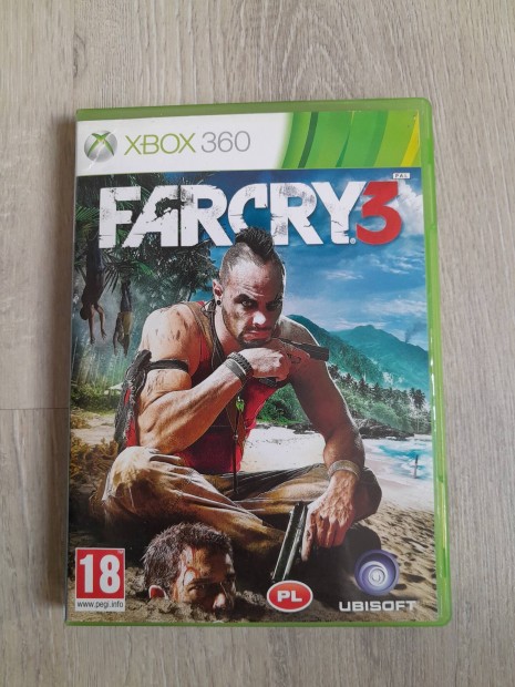 Farcry 3 Xbox 360 jtk Karcmentes!