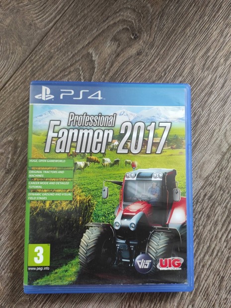 Farmer Professional 2017 Ps4, Playstation 4 jtk 