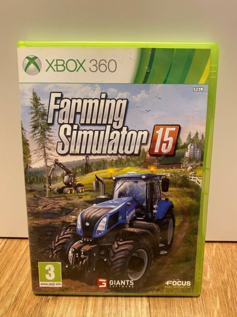 Farming Simulator 15 Xbox 360 eredeti jtk