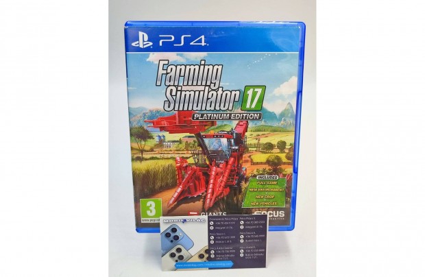 Farming Simulator 17 Platinum Edition PS4 Garancival #konzl0717