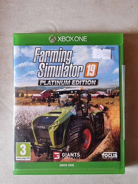 Farming Simulator 19. Xbox one jtk.