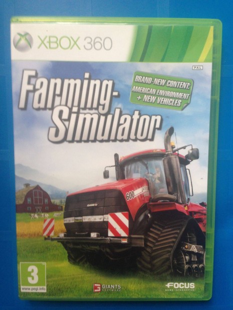 Farming Simulator 2013 (magyar!) eredeti xbox360 jtk elad-csere