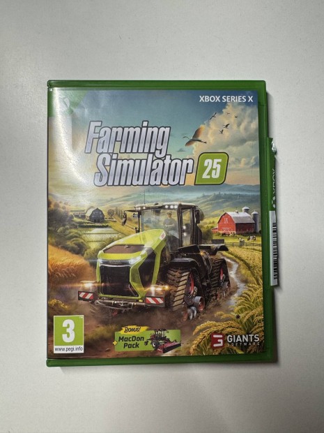 Farming Simulator 25 Xbox Series X