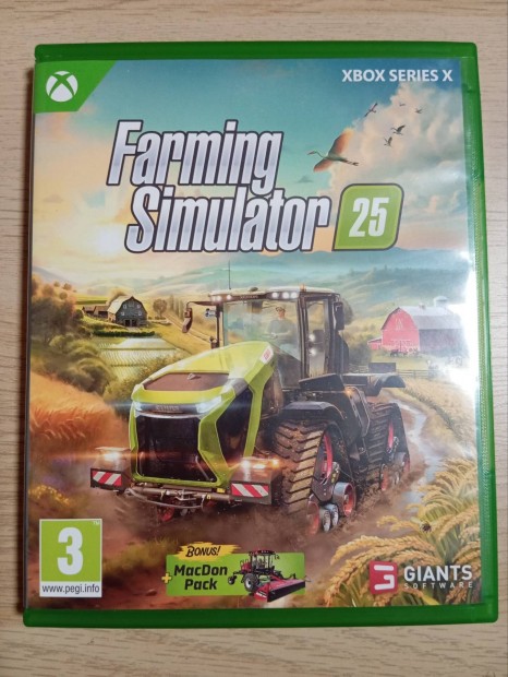 Farming Simultor 25 Xbox Series-hez