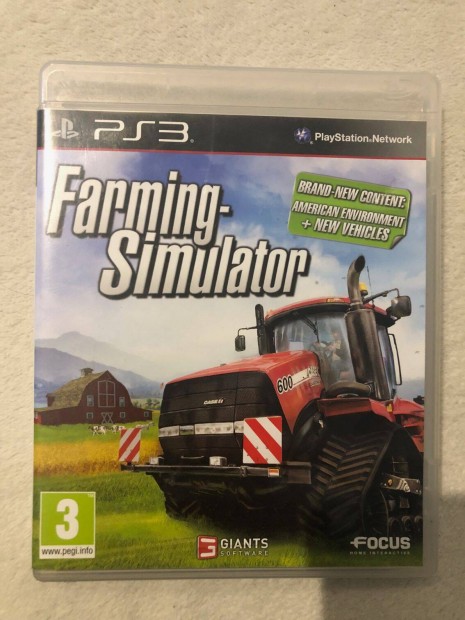 Farming Simulator Ps3 Playstation 3 jtk