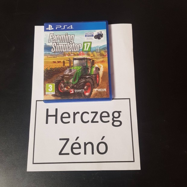 Farming simulator 17 ps4