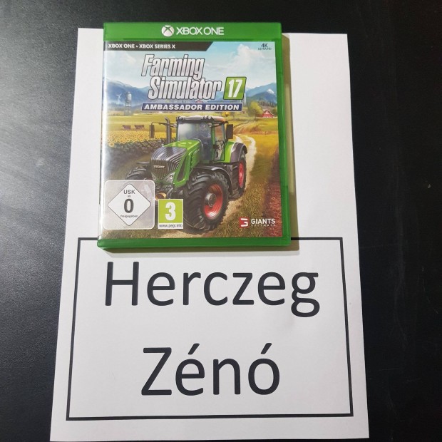 Farming simulator 17 xbox one