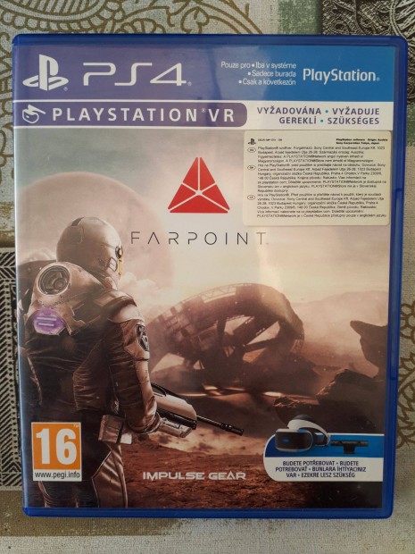 Farpoint VR ps4-PS5 jtk elad-csere "