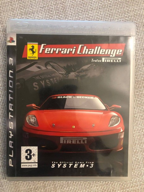 Farrari Challange Trofeo Pirelli Ps3 Playstation 3 jtk