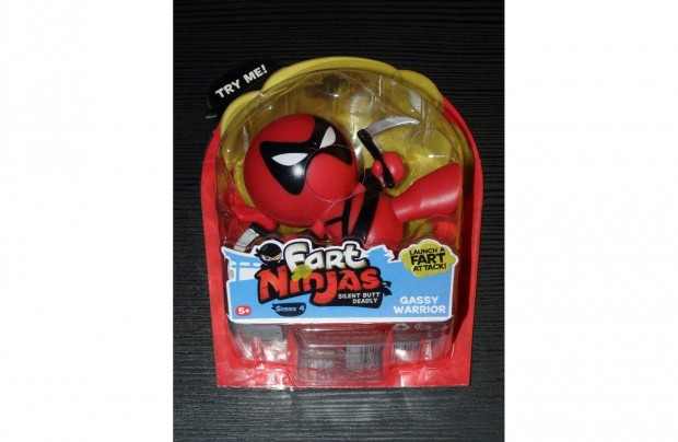 Fart Ninjas 10 cm (4 inch) Gassy Warrior (Deadpool) figura