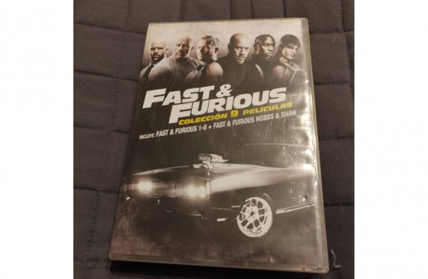 Fast & Furious 9 dvd box