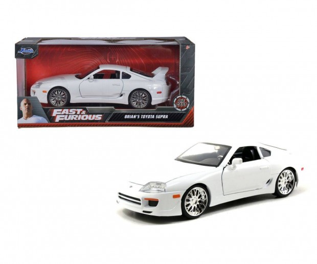 Fast & Furious Brian's 1995 Toyota Supra 1:24 Aut modell