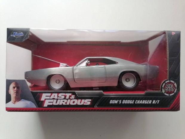 Fast & Furious Dom's Dodge Charger R/T 1:24 Aut Modell
