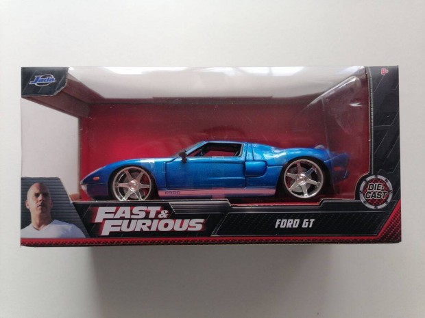 Fast & Furious Ford GT 1:24 aut modell