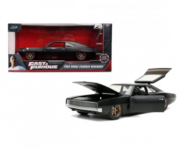 Fast & Furious Hallos Iramban 1968 Dodge Charger Widebody 1:24 Modell