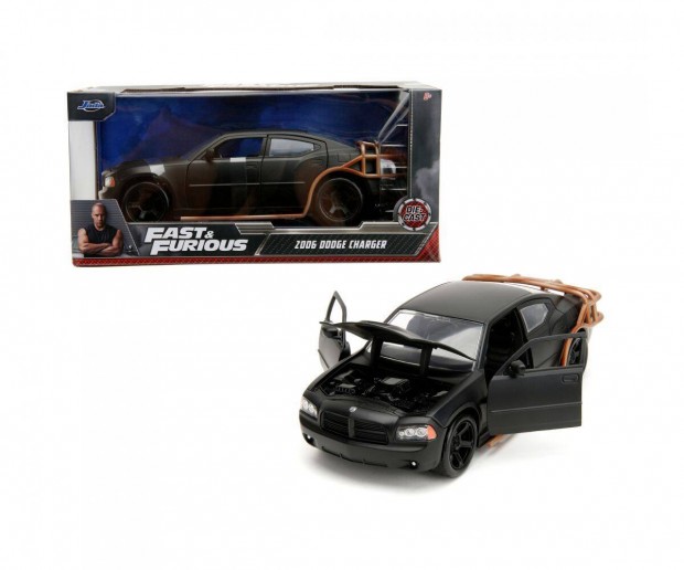 Fast & Furious Hallos Iramban 2006 Dodge Charger SRT-8 1:24 Modell