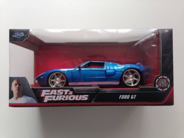 Fast & Furious Hallos Iramban Ford GT 1:24 Aut modell