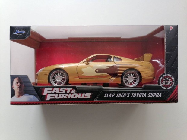 Fast & Furious Slap Jack's Toyota Supra 1:24 Aut modell