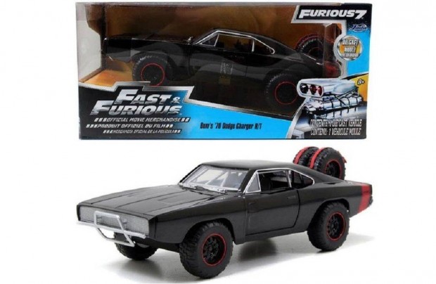 Fast & Furious j Dom's Dodge Charger R/T Off Road j 1:24 Aut modell