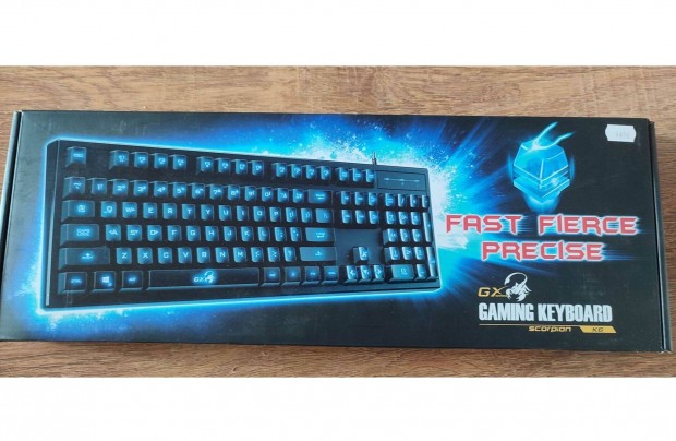 Fast fierce precise gaming keyboard Scorpions K6 billentyzet