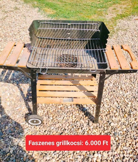 Faszenes Grillkocsi Elad!