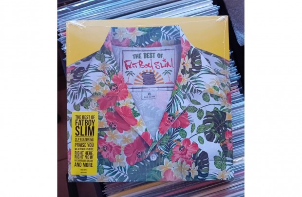 Fatboy Slim - BEST OF Dupla Bakelit Lemez LP Bontatlan