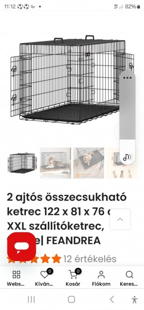 Feandrea XXL szoba kennel