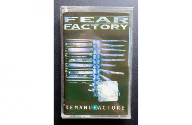 Fear Factory Demanufacture MC j kazetta 1995-s els kiads!