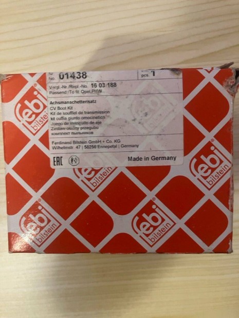 Febi fltengely gumiharang kszlet j, bontatlan! FTA/RBA 200428/043